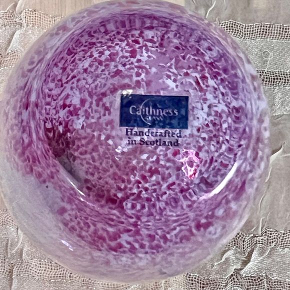 Caithness Vintage Scottish Glass Vase from Scotland, Vintage Vases - Picture 5 of 10